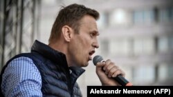 Российский оппозиционный политик Алексей Навальный.