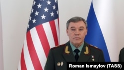 Глава российского Генштаба Валерий Герасимов в Баку