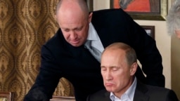 Евгений Пригожин и Владимир Путин
