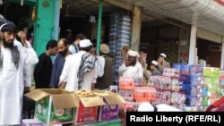 په خوست ښار کې د خلکو ګڼه ګوڼه