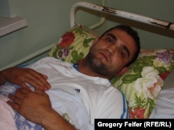 Magomed Getinov, a victim of a bomb blast at Makhachkala hospital.