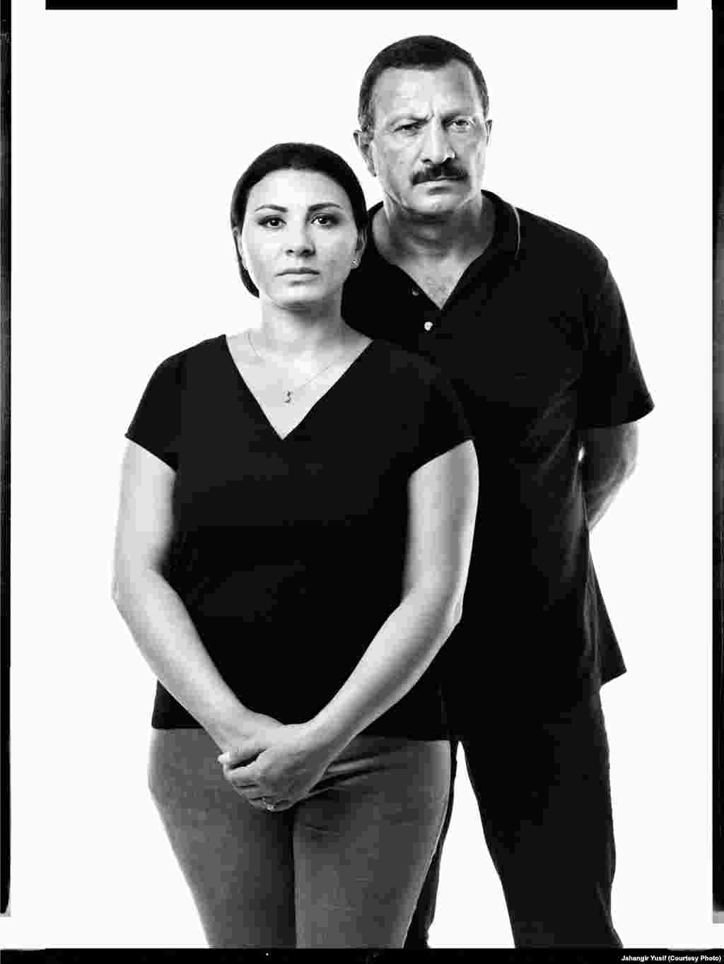 6 ay həbsxanada olmuş Müsavat partiyasının gənc aktivisti Nigar Yaqublu və atası Tofiq Yaqublu. Tofiq Yaqublu İsmayıllı hadisələrindən sonra saxta ittihamla 3.2 il həbs edilmişdi