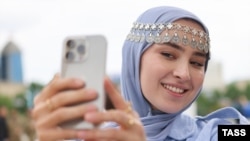 Жительница Чечни, иллюстративная фотография