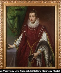«Портрет молодої патриціанки» (1558 рік), Софонісба Анґвісола. Львів, Львівська національна галерея мистецтв імені Бориса Возницького
