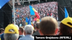 Protest anticorupție la Chișinău