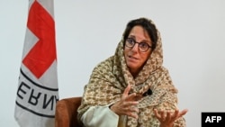 د سره صلیب د نړیوالې کمیټې دعملیاتو مشره یاسمین پراز ډیسیموز 