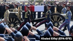د مصر د پخواني مشر حسنې مبارک جنازه