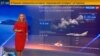 Скриншот видео с прогнозом погоды в Сирии, показанный в эфире российского государственного телеканала «Россия-24».