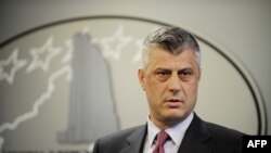 Kryeministri i Kosovës, Hashim Thaçi. 