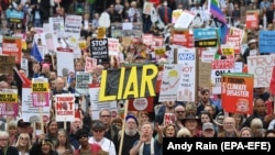 Protesti protiv državničke posjete Donalda Trumpa u Londonu