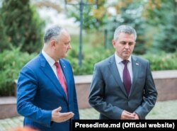 Igor Dodon și Vadim Krasnoselski