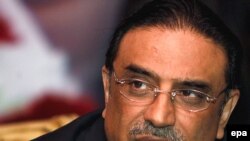 Pakistani President Asif Ali Zardari