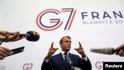 Presidenti francez Emmanuel Macron