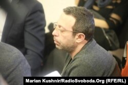 Hennadiy Korban at a court hearing, 28 December 2015