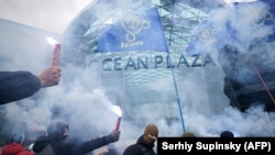 Акція протесту проти ТРЦ Ocean Plaza, Київ, 27 листопада 2018 року