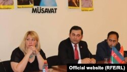 Самира Агаева и Руслан Иззятли