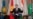 U.S. Secretary of State Marco Rubio gives a thumbs up as he speaks during a reception with Central Asian states' foreign ministers, November 5, 2025.