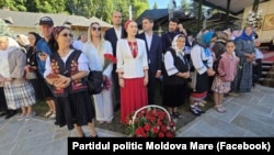 Victoria Furtună a fost, în iulie 2025, la Putna pentru comemorarea morții lui Ștefan cel Mare.