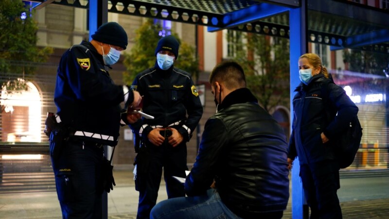 Во Љубљана, неколку лица повредени во судирите меѓу полицијата и демонстрантите