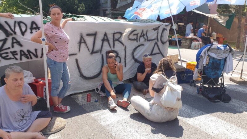 Protest u Beogradu zbog smrti dečaka na pešačkom prelazu, traži se kazna za vozača