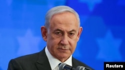Израилдин өкмөт башчысы Биньямин Нетаньяху. 18-февраль, 2024-жыл.