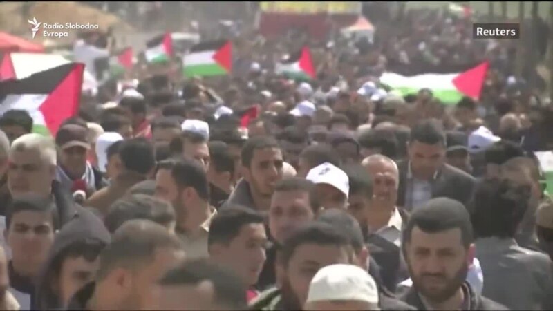 Mrtvi i ranjeni na protestima Palestinaca