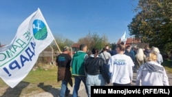 'Ovo je problem cele Srbije', poruka s protesta protiv iskopavanja litijuma