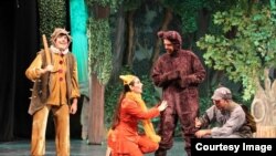 Dövlət Musiqili teatrın "Meşə çaqqalsız olmaz" tamaşası 2016.