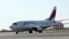 Armenia - An Air Armenia plane prepares for its inaugural commercial flight at Yerevan airport, 23Oct2013.