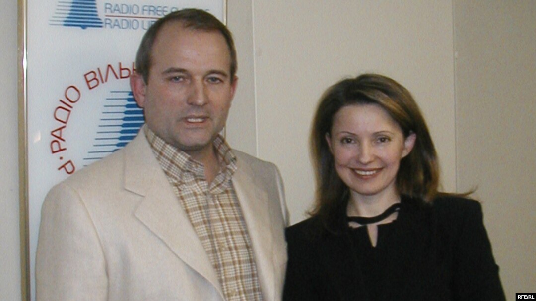 Виктор Медведчук и Юлия Тимошенко, 2004 год