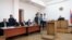 Armenia - A court hearing in the trial of three men charged in the January 31 shooting attack on presidential candidate Paruyr Hayrikian, Yerevan, 20May2013.