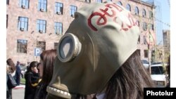 Jedan od protesta aktivista za zaštitu okoliša