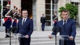 Kryeministri i Kosovës, Albin Kurti në takim me presidentin francez, Emmanuel Macron, në të kaluarën.