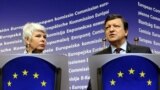 Hrvatska premijerka Jadranka Kosor i predsjednik Evropske komisije Jose Manuel Barroso, Bruxelles, listopad 2010