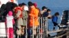 یک کشتی حامل پناهجویان در جزیره کریت یونان واژگون شد