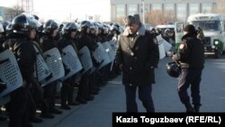 Казахская полиция. Иллюстративное фото.