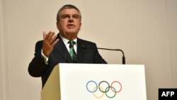Глава Международного олимпийского комитета Томас Бах. 