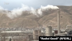 Цементный завод в Душанбе