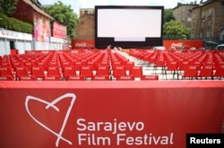 Sarajevo Film Festival ove godine održava se ponovo uživo, nakon prošlogodišnjeg online formata zbog pandemije korona virusa (na fotografiji Open Air Cinema)