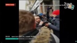 Навальный задержан на "Забастовке избирателей" в Москве