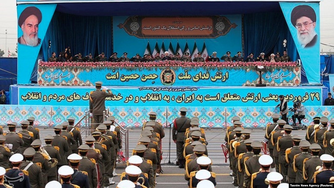 مراسم روز ارتش در تهران، در فروردین ماه ۹۸