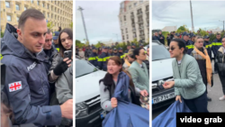 პოლიციის პოზიცია მათ გოგა მემანიშვილმა გააცნო.