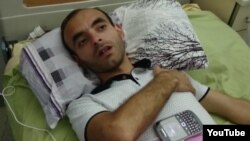 Azerbaýjanly žurnalist Rasim Aliýew aradan çykmazdan ozal.