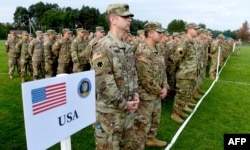 В учениях "Быстрый трезубец" под Львовом в 2017 году участвовали американские, польские и украинские войска