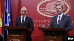 Mинистерот за внатрешни работи Оливер Спасовски 