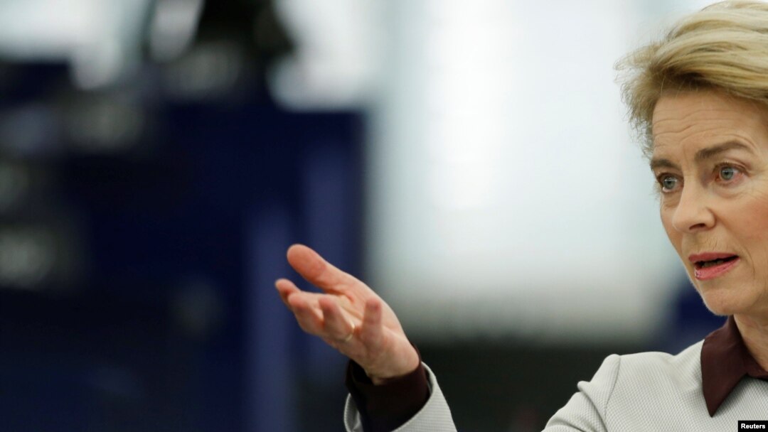 Președinta Comisiei Europene, Ursula von der Leyen