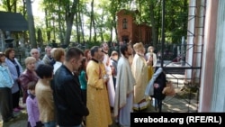 На грэка-каталіцкай службе, архіўнае фота