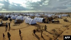 В лагере для беженцев в Сомали. Иллюстративное фото.