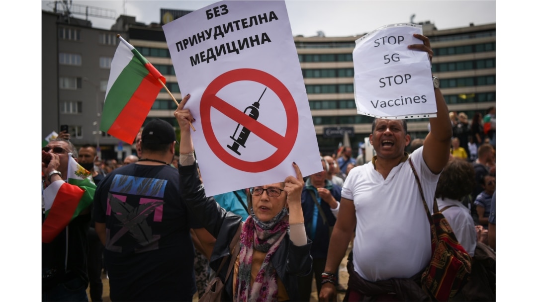 Protest în Bulgaria împotriva 5G, organizat de un partid pro-rus