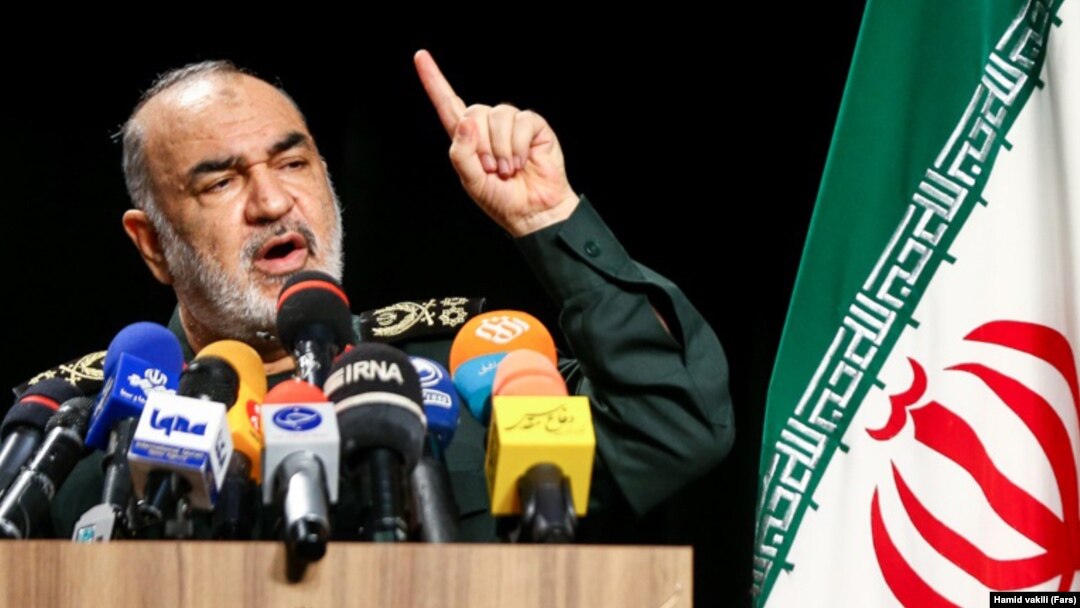 Hossein Salami, commander of the Islamic Revolutionary Guards Corps